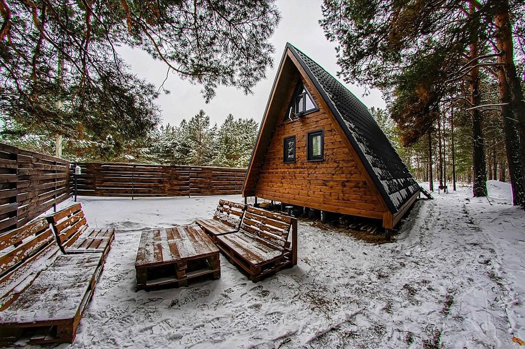 A-frame в Сосновом лесу, Пензенская область: фото 3