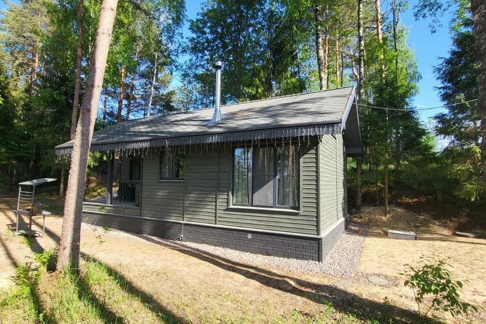Загородный дом Лосиный ключ, поселок Стеклянный, Ленинградская область