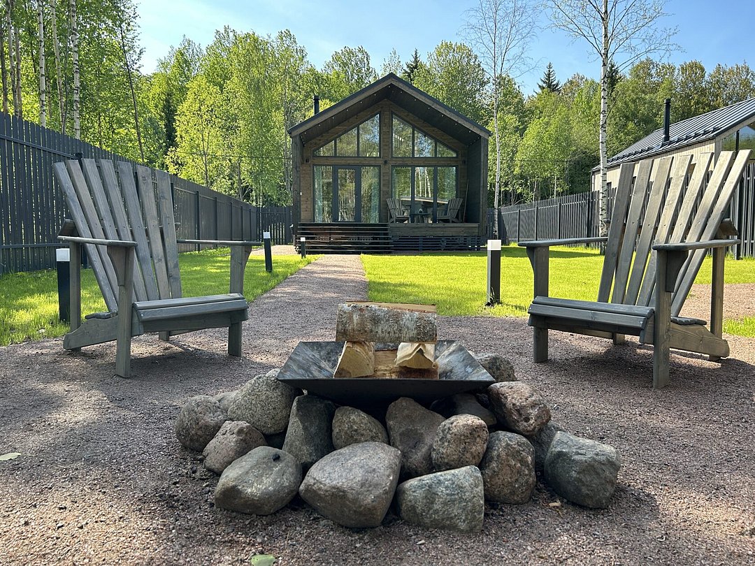 Глэмпинг Letto House Осиновец, деревня Коккорево, Ленинградская область