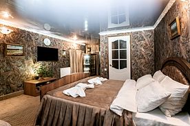 Двухместный номер Deluxe двуспальная кровать, Гостевой дом На Тенистой, Кисловодск