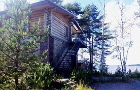 Дом эллинг «У причала», Гостевой дом Три медведя, Сямозеро