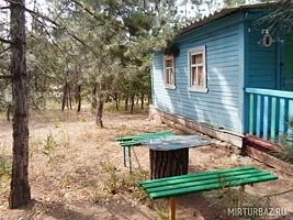 Деревянный двухместный дом № 9, 10, Турбаза Крит, Краснослободск