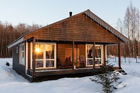 Шале с камином, База отдыха Мануки Эн, Всеволожский район