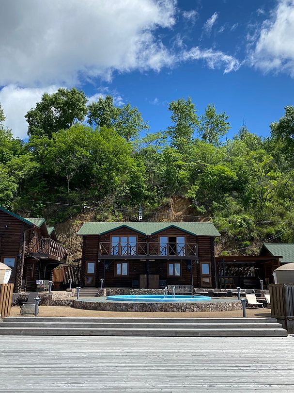 Частный дом с баней и открытым бассейном, Хабаровск, Хабаровский край