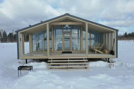 Шестиместный коттедж 65-26 с красивым видом из окна, Гостевой дом Усть-вазуза, Зубцовский район