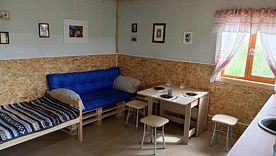 Коттедж с 2 комнатами с красивым видом из окна, Глэмпинг Мыльцевка, Кимрский район