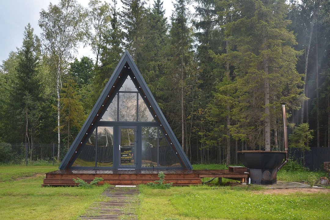 Гостевой дом Домики у леса в Черноголовке, Московская область, Черноголовка Щелковский район Фрязино