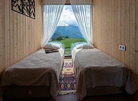 Двухместный номер Chechen Village Standard №4 2 отдельные кровати, Глэмпинг Берег Неба, Грозный