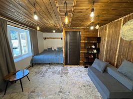 Двухместный номер Standard с балконом и с видом на горы двуспальная кровать, Кемпинг Эль-Каньон, Эльбрус