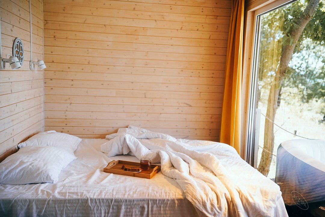 Коттедж 2-местный 1-комнатный (Скандинавский домик)