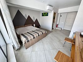 Двухместный номер Standard с красивым видом из окна двуспальная кровать, Гостевой дом Горный воздух, Южно-Сахалинск