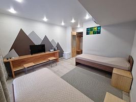 Двухместный номер Standard с красивым видом из окна 2 отдельные кровати, Гостевой дом Горный воздух, Южно-Сахалинск