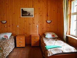 Двухместный номер Standard #4.2 с красивым видом из окна 2 отдельные кровати, База отдыха Стерж, Осташковский район