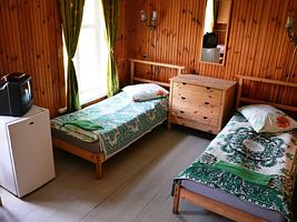 Двухместный номер #9 c 1 комнатой 2 отдельные кровати, База отдыха Стерж, Осташковский район