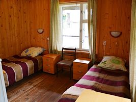 Двухместные апартаменты c 1 комнатой с красивым видом из окна 2 отдельные кровати, База отдыха Стерж, Осташковский район