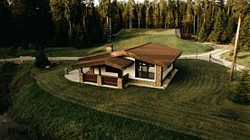 Шале с 2 комнатами с видом на озеро, Загородный клуб GlintWood, Калининский район