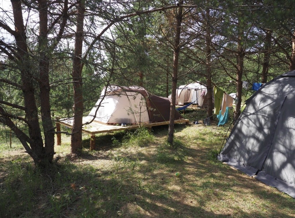 Кемпинг Орехово-берег, Тверская область, Андреапольский район 