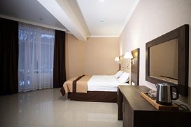 Улучшенный номер ЕВРО\СТАНДАРТ с балконом № 25, Гостевой дом Орлиное гнездо, Архыз