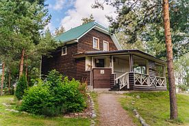 6 местный коттедж делюкс, Коттеджи Черные камни, поселок Киркколахти