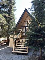 А-фрейм 4, Глэмпинг Счастливый лось, Зеленчукский район