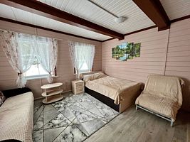 Коттедж с красивым видом из окна, Загородный дом «Дом у заповедника», поселок Сопоха