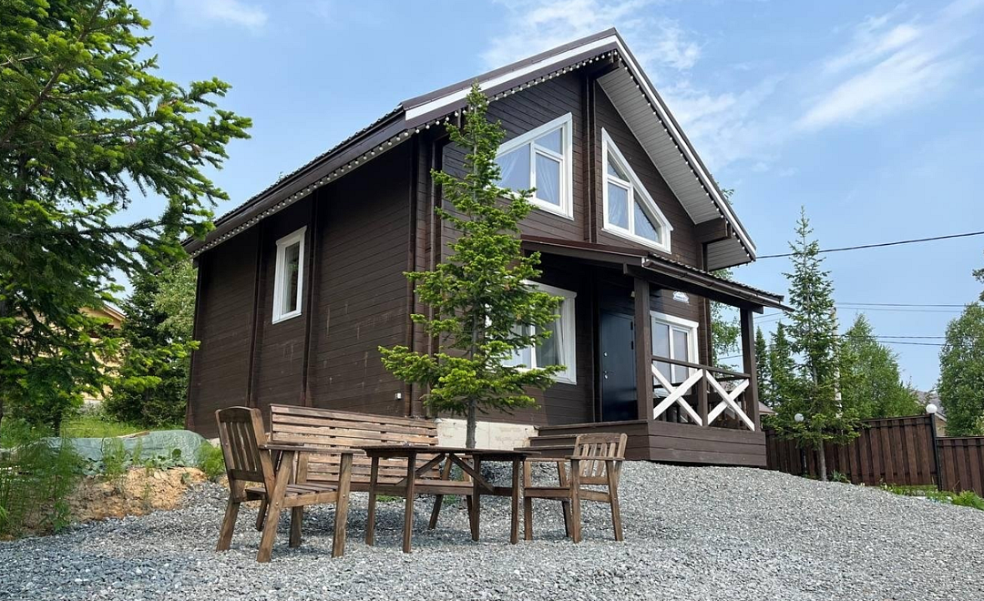 Внешний вид | Гостевые дома на Хвойной (Шерегеш), Кемеровская область