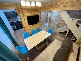 Дом 10-местный 2 этажа №1, Гостевые дома на Хвойной (Шерегеш), Шерегеш