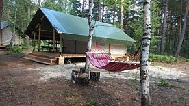 Глэмпинг 2х местный, База отдыха Акватория, Заводоуковск