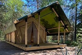 Глэмпинг 4х местный, База отдыха Акватория, Заводоуковск