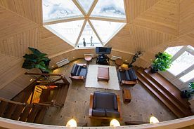 Апартаменты Premium с балконом и с красивым видом из окна, Гостевой дом Golden Palace, Шерегеш