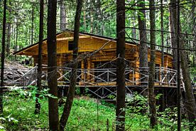 Шале 10-местный 3-х комнатный, База отдыха Костоваты, Воткинск