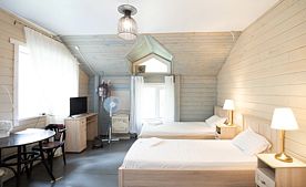 Стандарт лесной №1 3-х местный 1-комнатный, База отдыха Костоваты, Воткинск