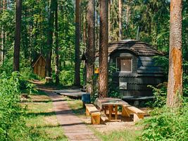 Эконом шишкин дом 4-х местный 1-комнатный, База отдыха Костоваты, Воткинск