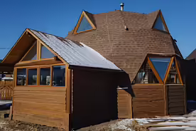 Купольный дом, Глэмпинг Искатели, Хужир