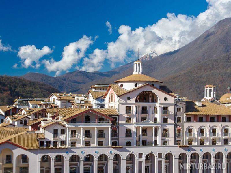 Отель Горки Плаза, Краснодарский край, Эстосадок Роза Хутор