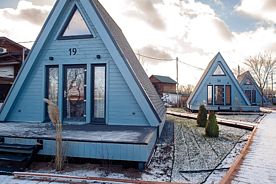 Дом А-Фрейм, База отдыха Барвиха, Волгоград