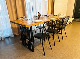 Четырёхместный коттедж Standard 2 отдельные кровати, Коттедж Панорама, Хабаровск