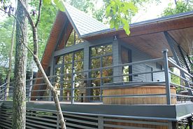 А-Фрейм №2, База отдыха Заимка Узалы, поселок Кутузовка