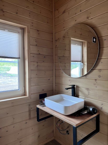 Дом 2-местный 1-комнатный (с террасой)