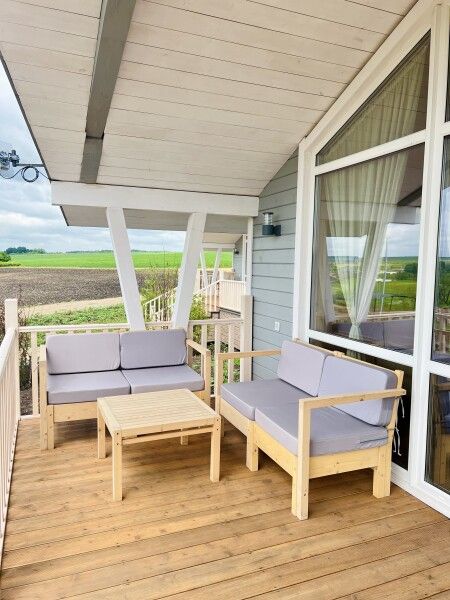 Дом 4-местный 2-комнатный (с террасой)