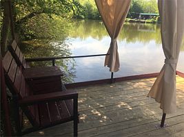 Беседка "СЕМЕЙНАЯ"+ 4х местный домик, Рыболовная база Эксклюзивная рыбалка, Солнечнодольск