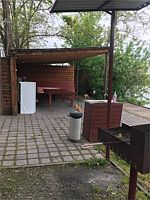 Беседка "С ЛЕЖАКОМ", Рыболовная база Эксклюзивная рыбалка, Солнечнодольск