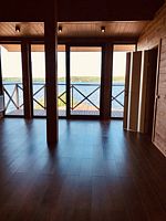 Двухместный полулюкс с балконом и с красивым видом из окна двуспальная кровать, База отдыха Причал, Калязинский район