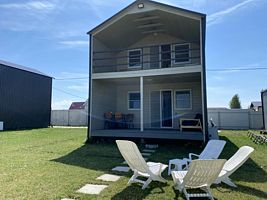 Четырёхместный коттедж с балконом, Гостевой дом Прибрежный, Кимрский район