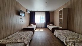 Четырёхместный номер КОМФОРТ с четырьмя кроватями, Гостевой дом Усадьба Рассвет | Рыбалка в Астрахани, Никольское