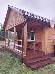 Частный дом Уница 50кв.м на первой линии озера Селигере