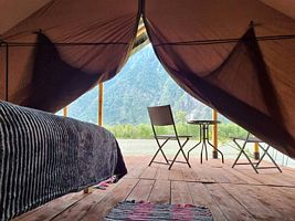 Тент-дом первая линия Телецкое, Глэмпинг Выше гор Телецкое, Балыкча