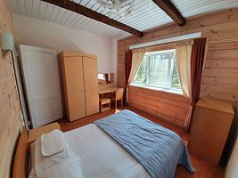 Шале с Сауной, Дом отдыха Дивный Мир Хижина, деревня Бараново