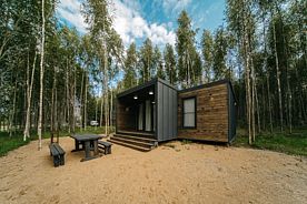 Дом «LUX», База отдыха Серебряный Ключ, Рославльский