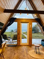 Четырёхместный номер Standard двуспальная кровать, Коттедж Volna Camp (Волна Кемп), Лунево